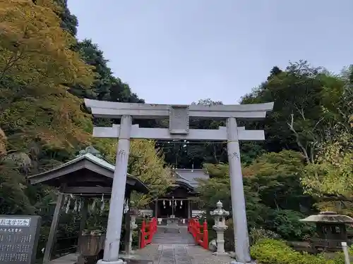 貫井神社の鳥居