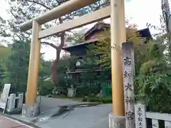 高知大神宮の鳥居