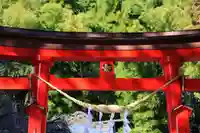 小川諏訪神社の鳥居