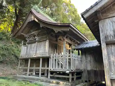 奈古神社の本殿・本堂