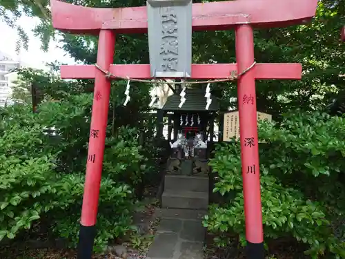 朝日氷川神社の末社