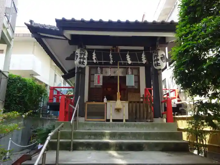 飯倉熊野神社の本殿・本堂