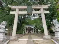 七郷神社の鳥居
