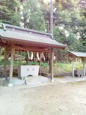 境宮神社の手水舎
