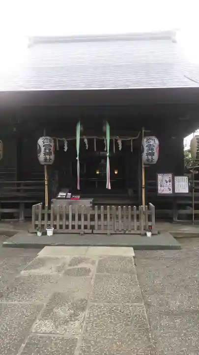 御霊神社の本殿・本堂