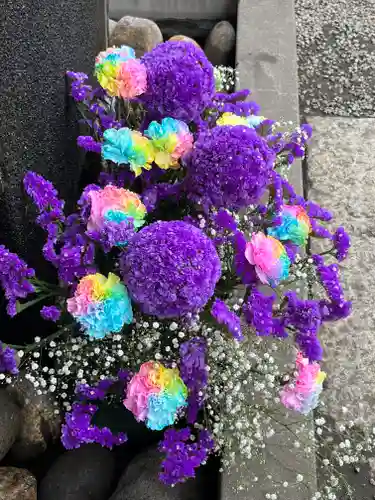 上尾御嶽神社の手水