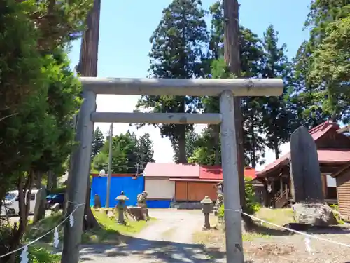 薬師神社の鳥居