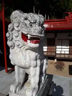 金蛇水神社の狛犬