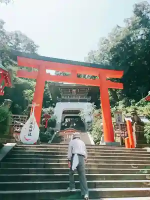 江島神社の鳥居