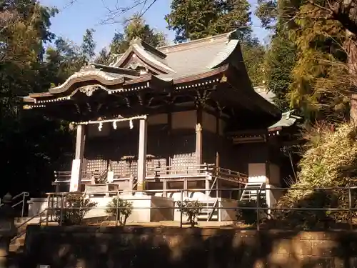 西八朔杉山神社の本殿・本堂