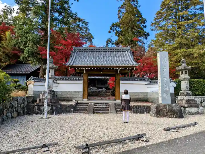 万徳寺の山門・神門
