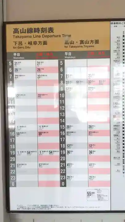 飛驒一宮水無神社(岐阜県)