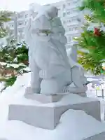 発寒神社の狛犬