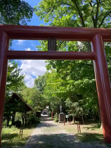 永山神社の鳥居