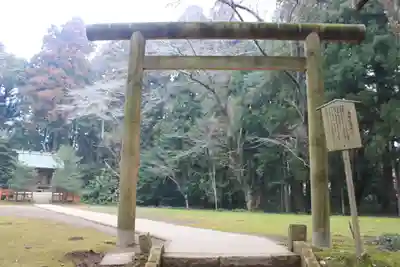香取神宮の鳥居