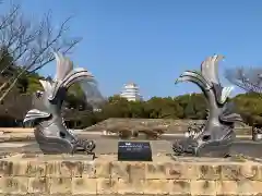 兵庫縣姫路護國神社の狛犬