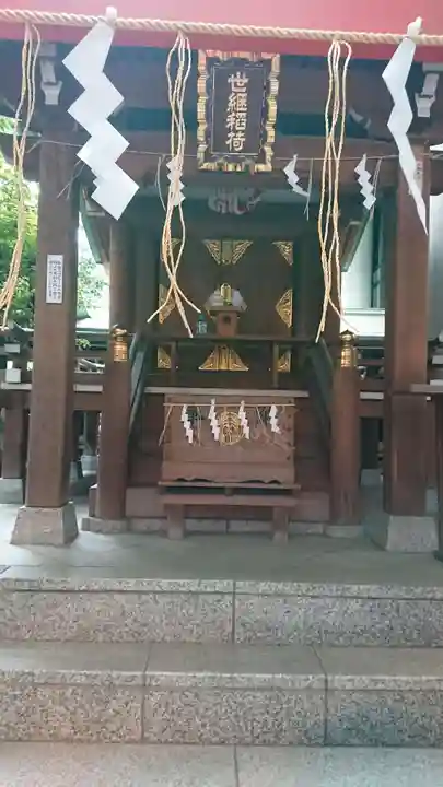 築土神社の本殿・本堂