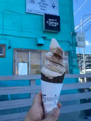 星置神社の食事