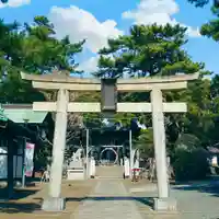 片瀬諏訪神社の鳥居