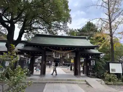 葛飾八幡宮の山門・神門
