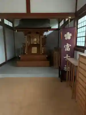 富士社　（富士浅間社）の本殿・本堂