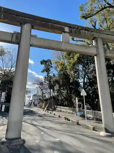 枚岡神社の鳥居