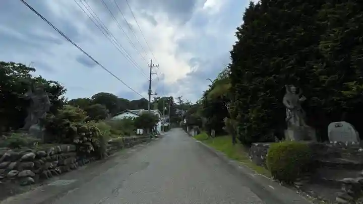 岩殿山安楽寺(吉見観音)の周辺