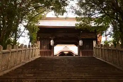 福山八幡宮の山門・神門