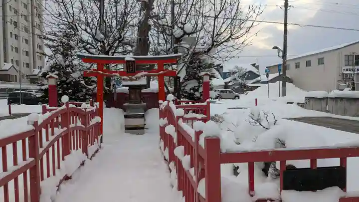 旭川銀座弁天神社の鳥居