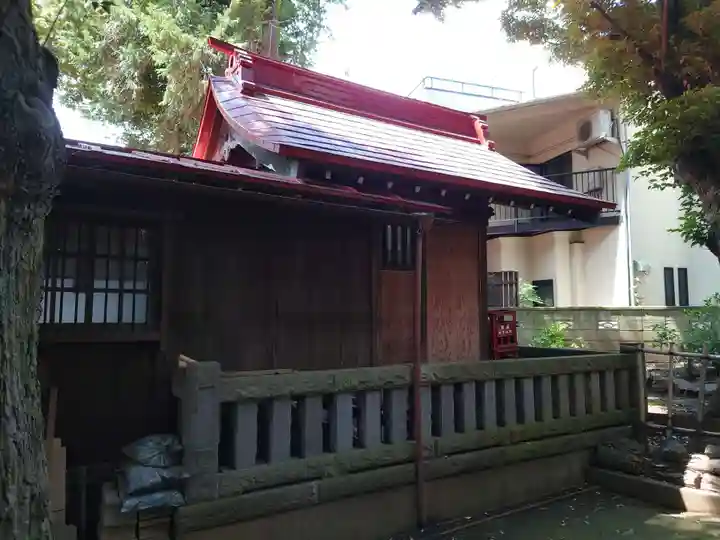 弦巻神社の本殿・本堂
