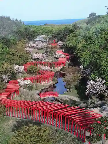 高山稲荷神社の景色