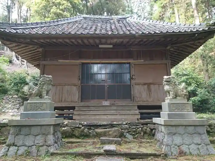 神明社の本殿・本堂