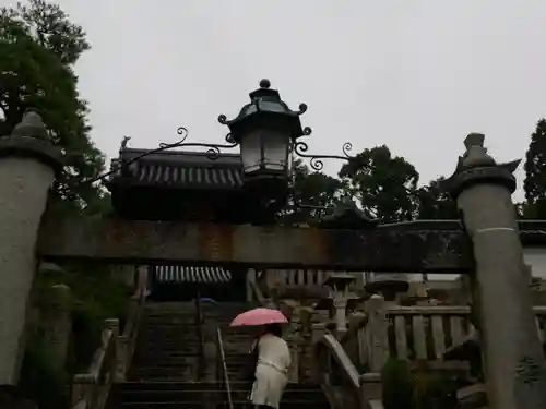 柳谷観音　楊谷寺の山門