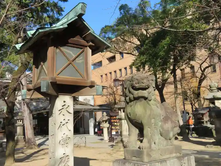 那古野神社の狛犬