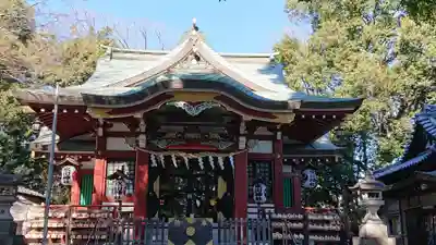南沢氷川神社の本殿・本堂