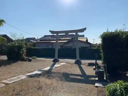 鹿島神社の鳥居