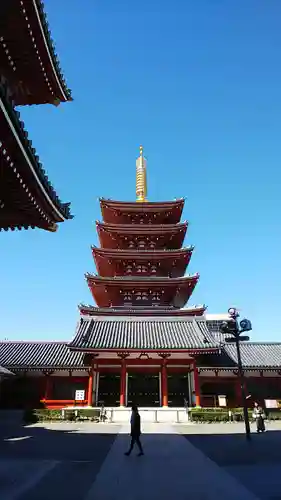 浅草寺の塔