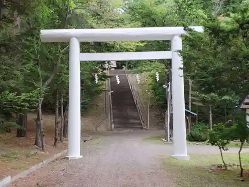 温根湯神社の鳥居