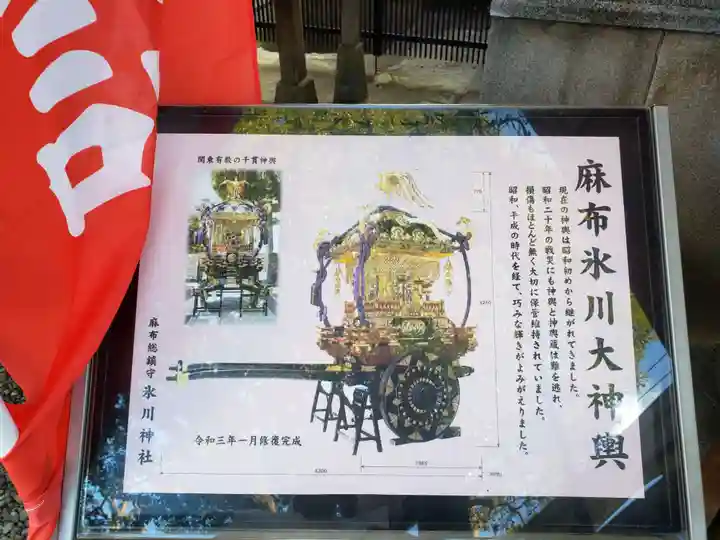 麻布氷川神社のその他建物