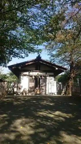 中村八幡宮の本殿