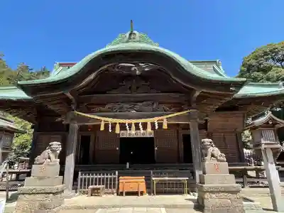 下総国三山　二宮神社の本殿・本堂