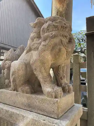 中山神社の狛犬