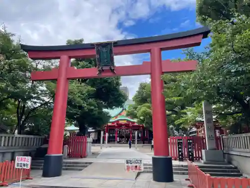 御霊神社の鳥居