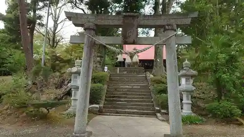 隠津島神社の鳥居