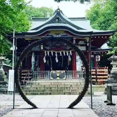 南沢氷川神社の本殿・本堂