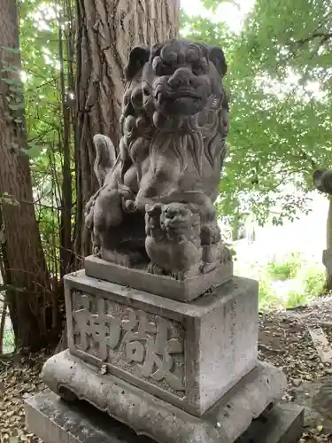 山神社・お福稲荷社・白龍大神の狛犬