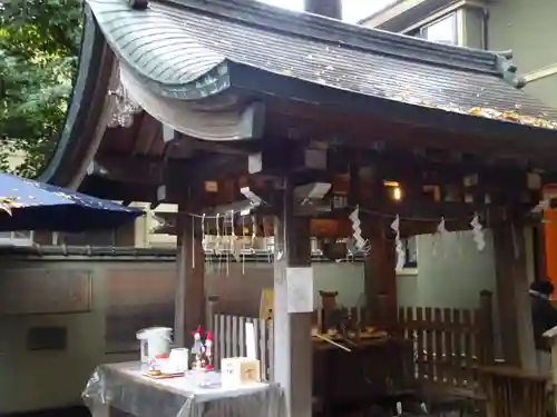 戸越八幡神社の手水舎