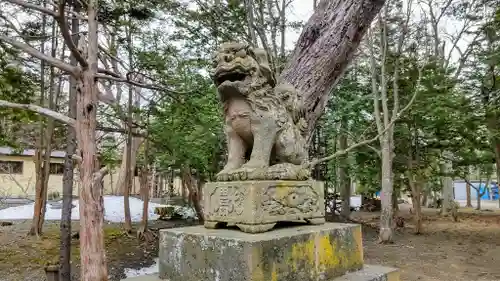 栗沢神社の狛犬