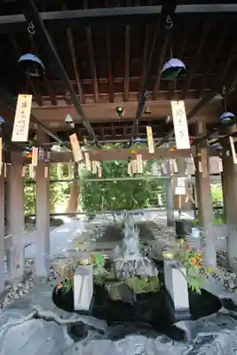 所澤神明社の手水舎