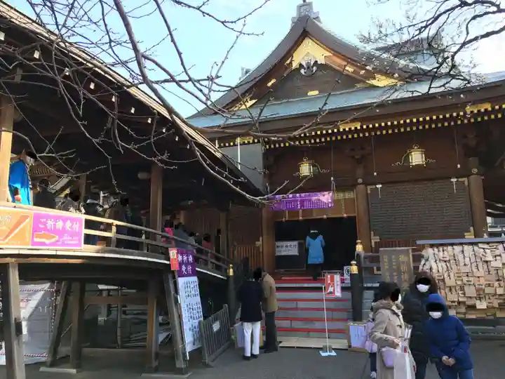 湯島天満宮の本殿・本堂